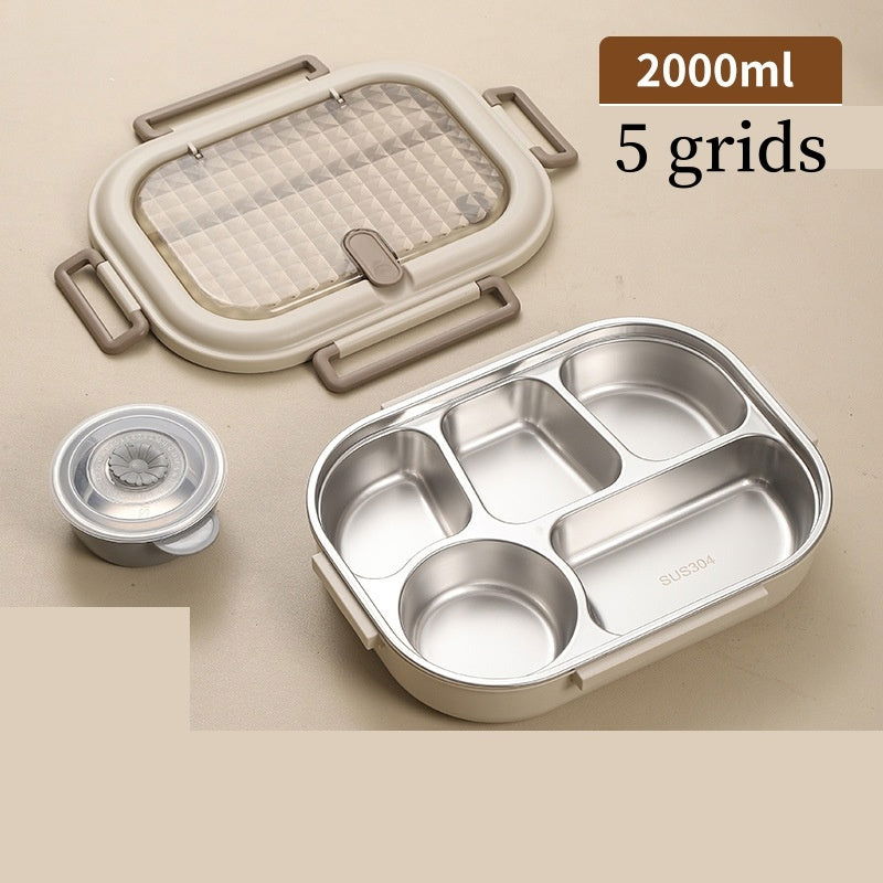 304 Insulated Lunch Box Can Enter Microwave Bento Box - Walfos® Kitchenware