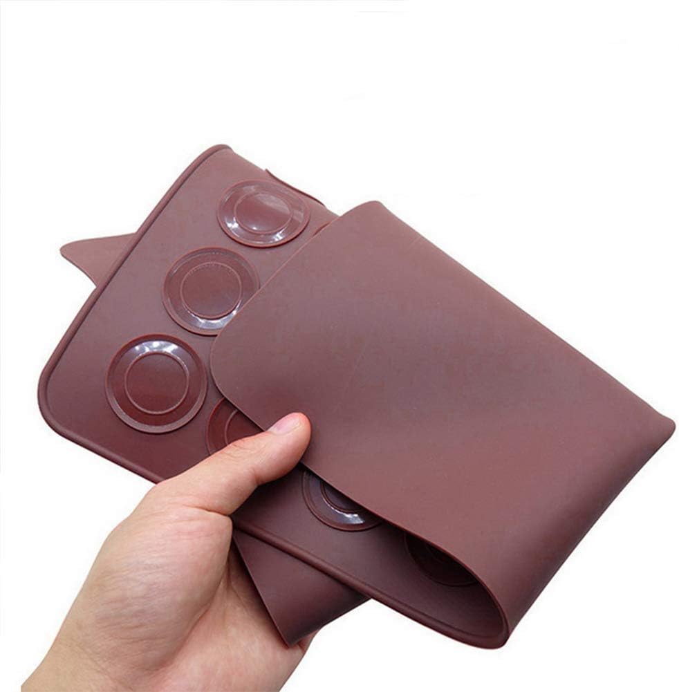 48 Hole Macarons Silicone Mat Baking Mold Silicone Macaron Kit Pastry Baking Mat and Decorating Piping Pot with 4pcs Nozzles