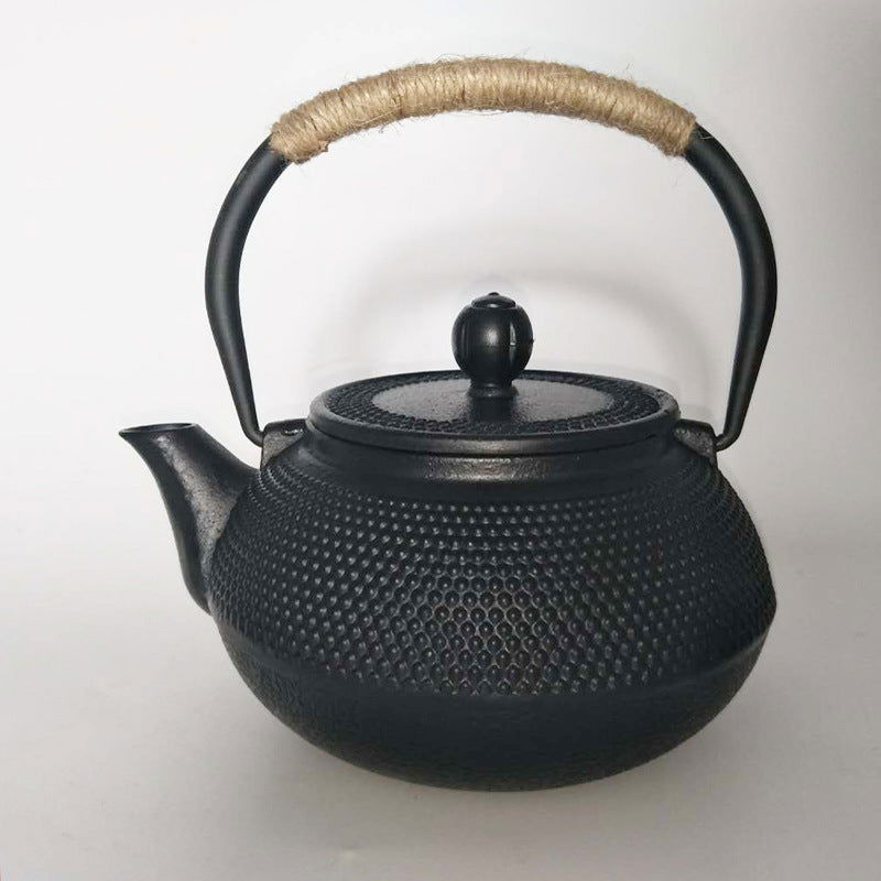 Cast Iron Pot Boiling Water Teapot Handmade Uncoated Japanese Old Iron Pot Household Health Teapot Kung Fu Tea Set - Walfos® Kitchenware
