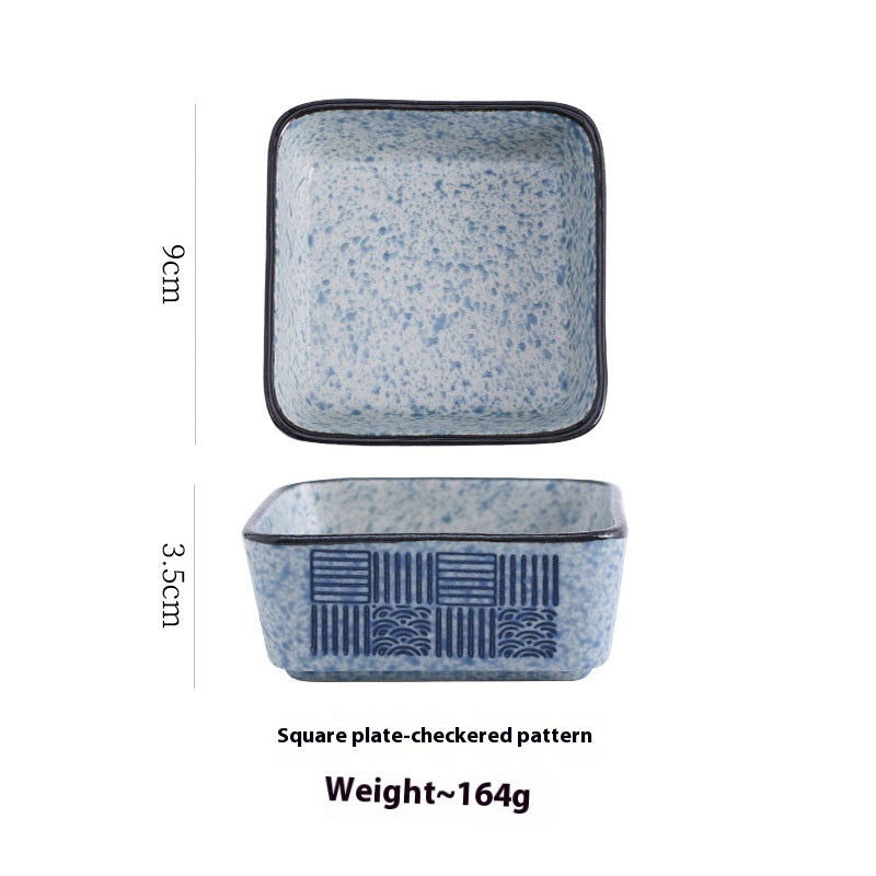 Ceramic Japanese Sauce Dipping Seasoning Dish Creative Household Restaurant Supplies - Walfos® Kitchenware