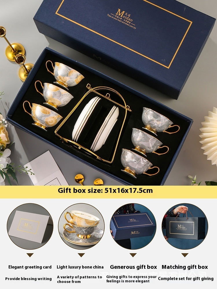 Coffee Cup High-end Exquisite Bone China Gift - Walfos® Kitchenware