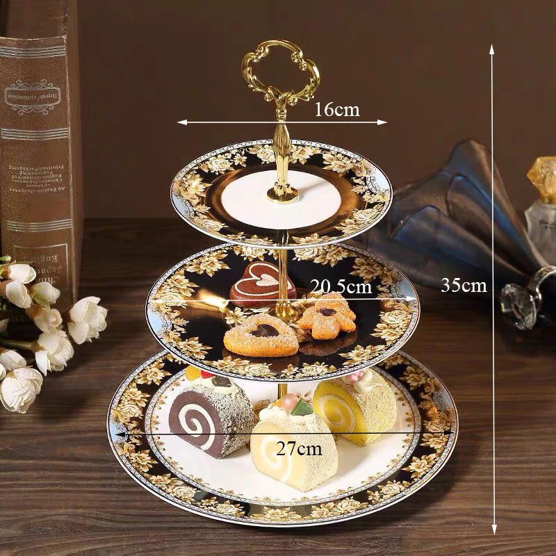 European Style Small Luxury Bone China Coffee Cup Saucer British Court - Walfos® Kitchenware