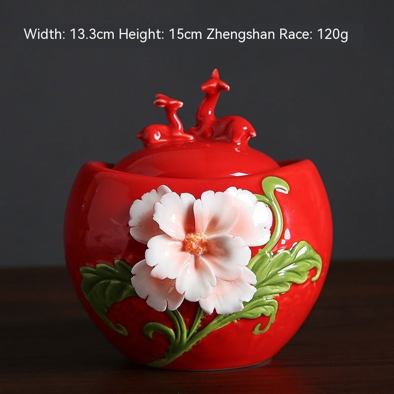 Hand-made Porcelain Sealed Tea Pot - Walfos® Kitchenware