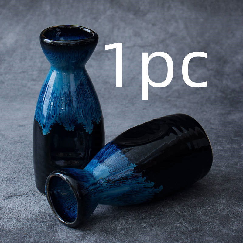 Household Vintage Ceramic White Wine Glass For Sake Set - Walfos® Kitchenware