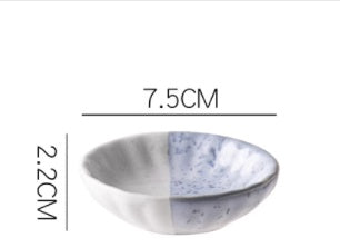 Japanese Ceramic Seasoning Plate Household Snack Plate - Walfos® Kitchenware