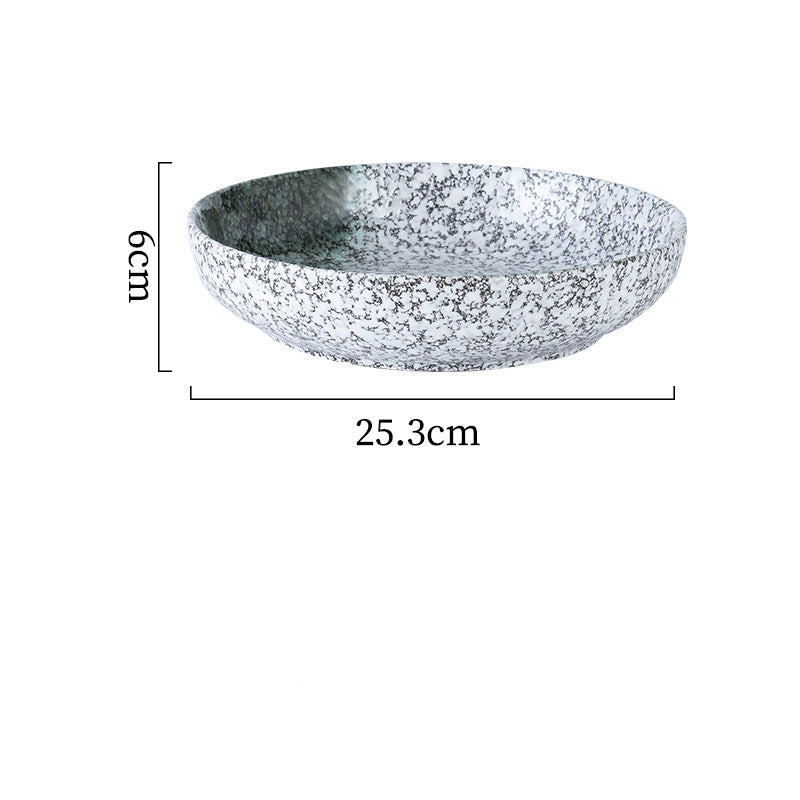 Japanese Deep Plate Fashion Personalized Dish - Walfos® Kitchenware