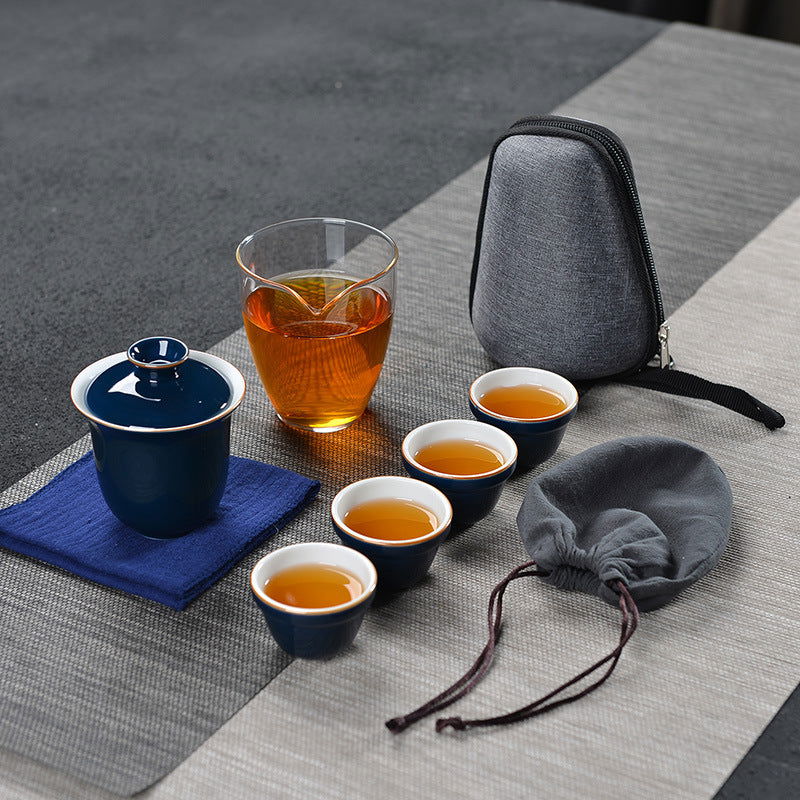 Japanese Kungfu Tea Set Travel Suit - Walfos® Kitchenware