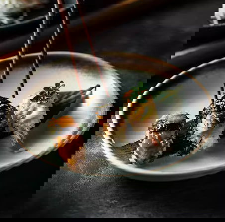 Japanese Round Vegetable Plate Dish Plate Household Plate Dish Plate - Walfos® Kitchenware