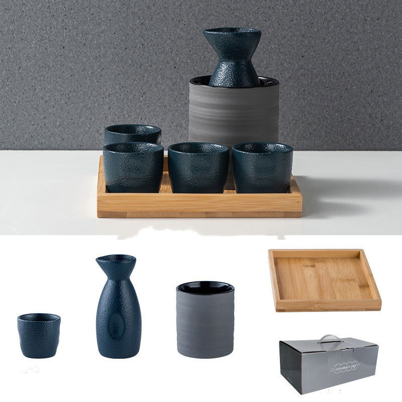 Japanese Sake Cup Set Wine Warmer - Walfos® Kitchenware