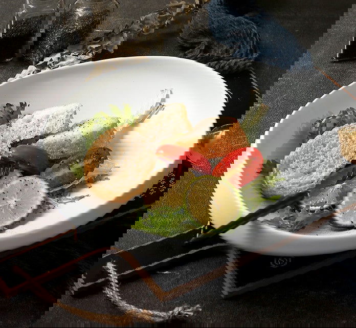 Japanese Snack Plate Salad Plate Sauce Bowl - Walfos® Kitchenware