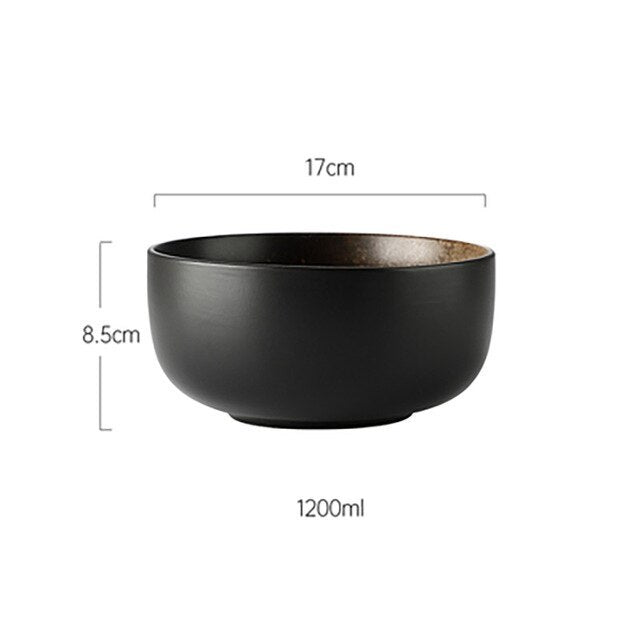 Japanese Style Large Ramen Bowl Veramic Bowl - Walfos® Kitchenware