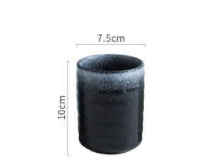 Japanese Vintage Ceramic Tea Cup Straight Cup - Walfos® Kitchenware