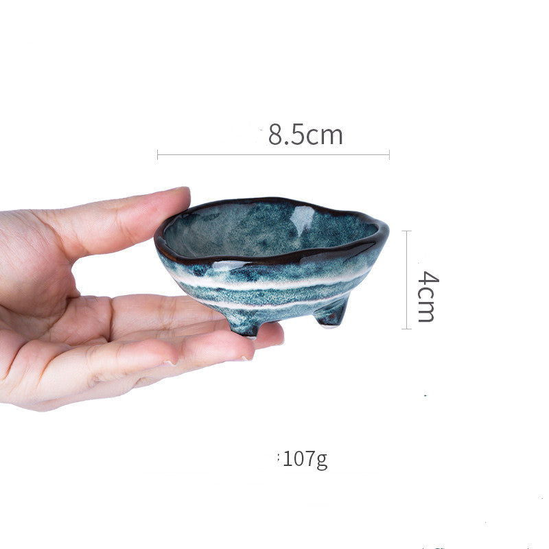 Japanese ceramic triangle plate bowl - Walfos® Kitchenware