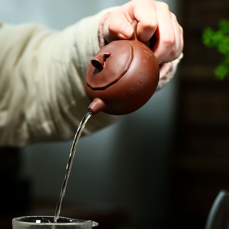 Mineral Purple Mud Lotus Tea Pot - Walfos® Kitchenware