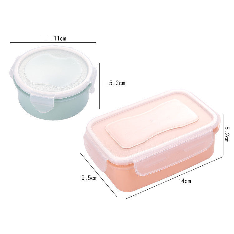 Round Mini Refrigerator Fresh-keeping Box Bento Box - Walfos® Kitchenware