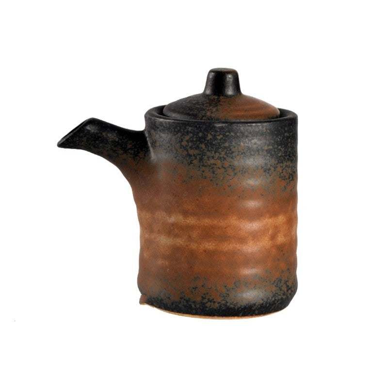 Seasoning Soy Sauce Ancient Simple Japanese Ceramic Oil Pot - Walfos® Kitchenware