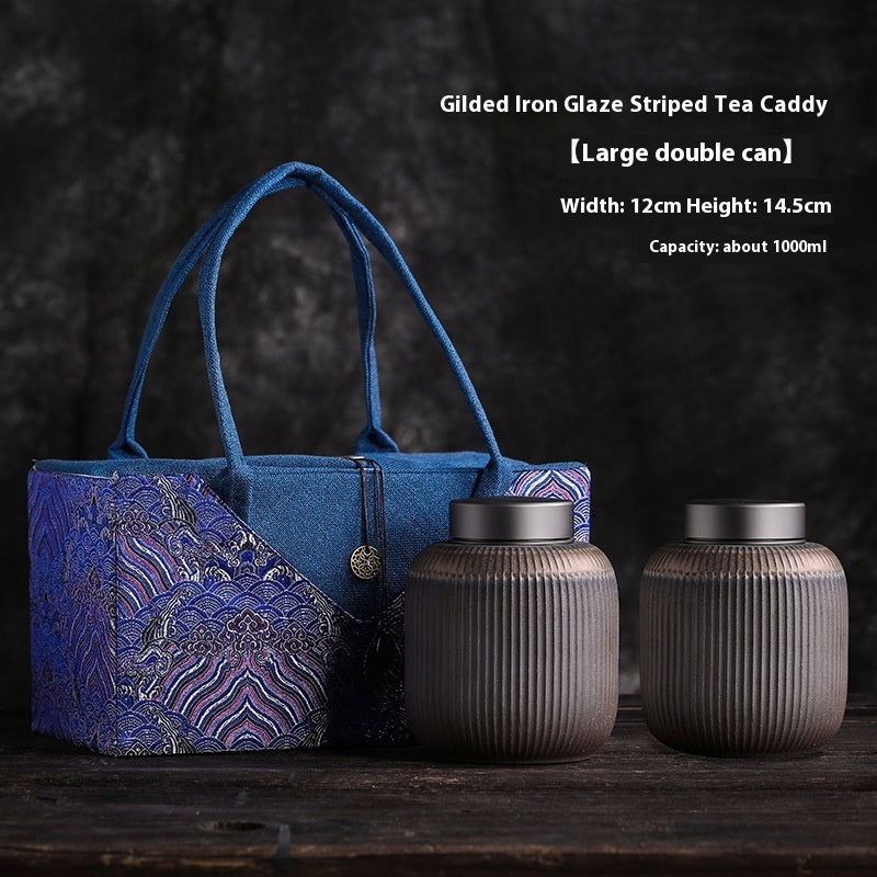 Tin Cover Thread Gilding Tea Pot - Walfos® Kitchenware