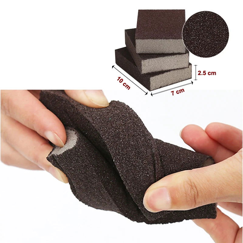WALFOS 1PCS Portable Carborundum Magic Sponge Brush Eraser Kitchen Accessories Bathroom Washing Cleaning Cleaner Tool Sponge - Walfos® Kitchenware