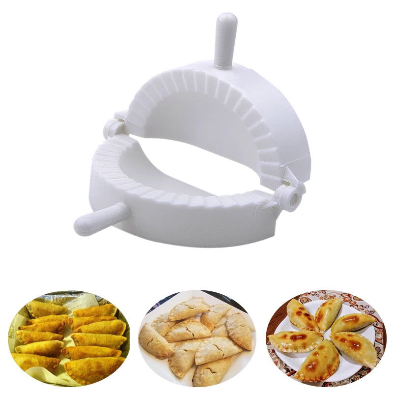 WALFOS 3Pieces/Set FOOD GRADE Plastic Moulds Ravioli Dough Press Pastry Dumpling Maker Mold in Different Sizes - Walfos® Kitchenware