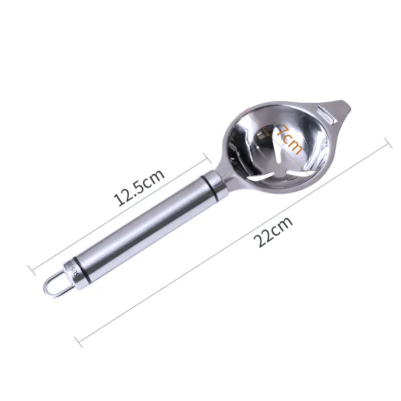 Walfos Stainless Steel Egg White Separator Eggs Yolk Filter Gadgets Kitchen Accessories Separating Funnel Spoon Divider Tools Walfos® Kitchenware