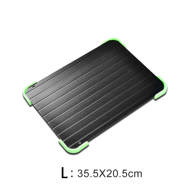 Walfos Alloy Thawing Plate Meat Defroster Defrost Tray Meat Food Pad Mat Supplies Kitchen Gadgets Cooking Meat Poultry Tools - Walfos® Kitchenware