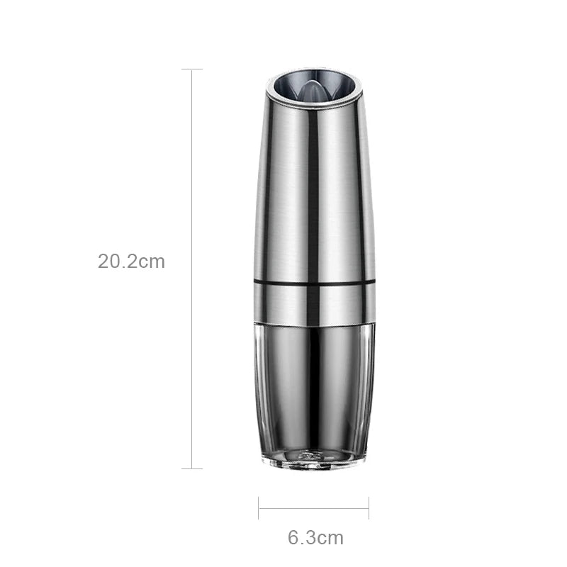 Walfos Electric Pepper Grinder Home Automatic Stainless Steel Sea Salt Pepper Black Pepper Coffee Bean Gravity Grinder Maker - Walfos® Kitchenware