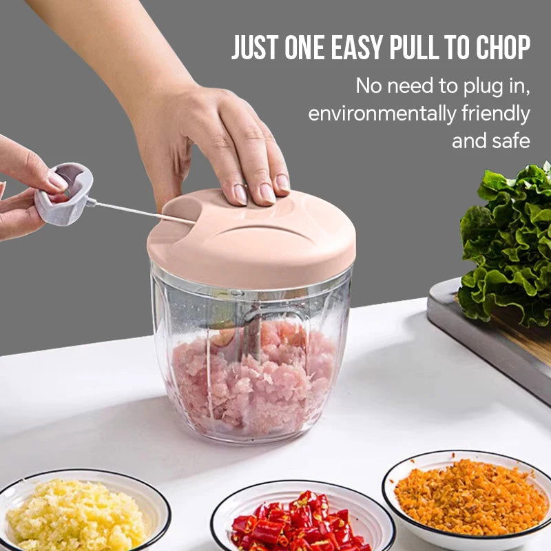 Walfos Garlic Mashers Hand-Pressing Garlic Mash Maker Household Chili Pepper Minced Meat Stuffing Churning Machine GarlicPresses - Walfos® Kitchenware