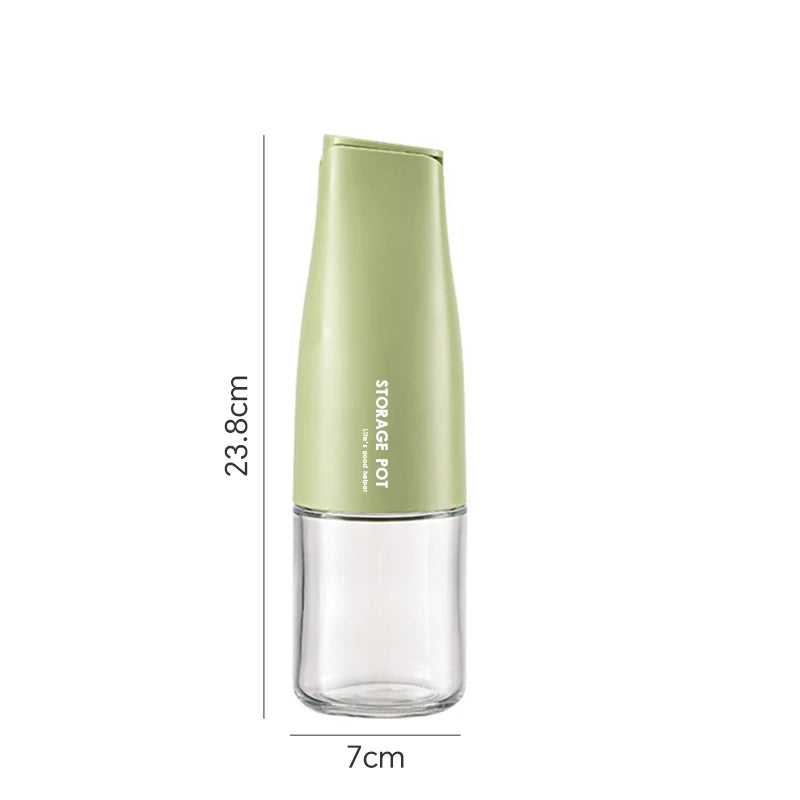 Walfos Glass Oil Pot Household Automatic Opening And Closing Leak-proof Oil Can Pot Non-hanging Oil Soy Sauce Seasoning Bottle - Walfos® Kitchenware