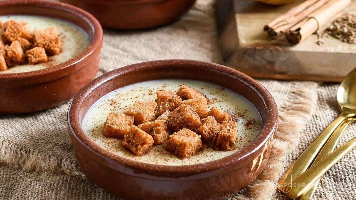 Andalusian Sweet Porridge with Cinnamon Step-by-step Recipe - WALFOSBRAND.COM