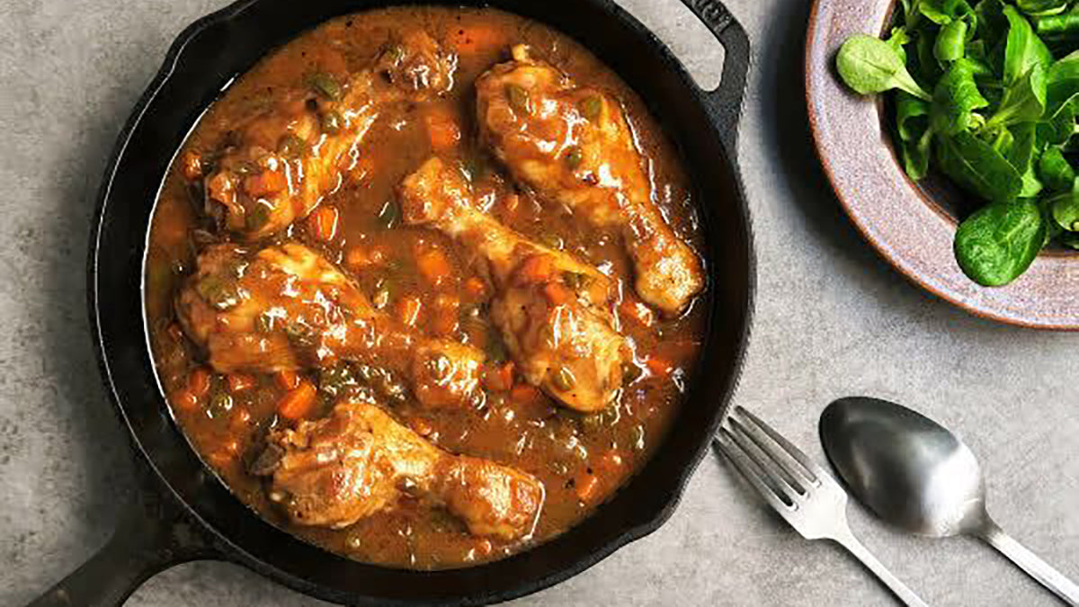 Beer-battered chicken