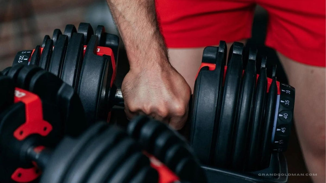 Best Adjustable Dumbbells for Home Gym - Article Header - Grand Goldman