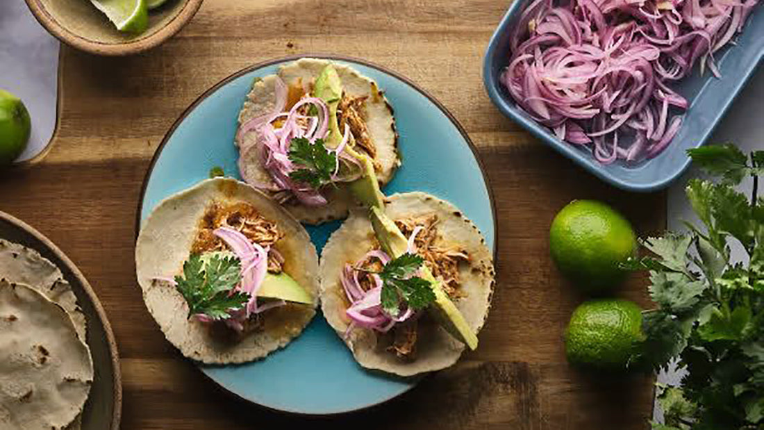 Cochinita pibil tacos