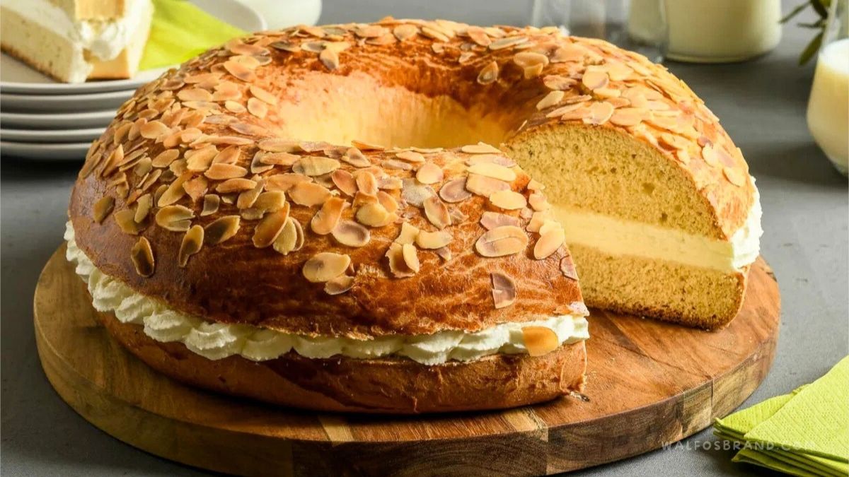 Crown of Almudena Recipe Madrid's Dessert for November 9th - Walfosbrand.com