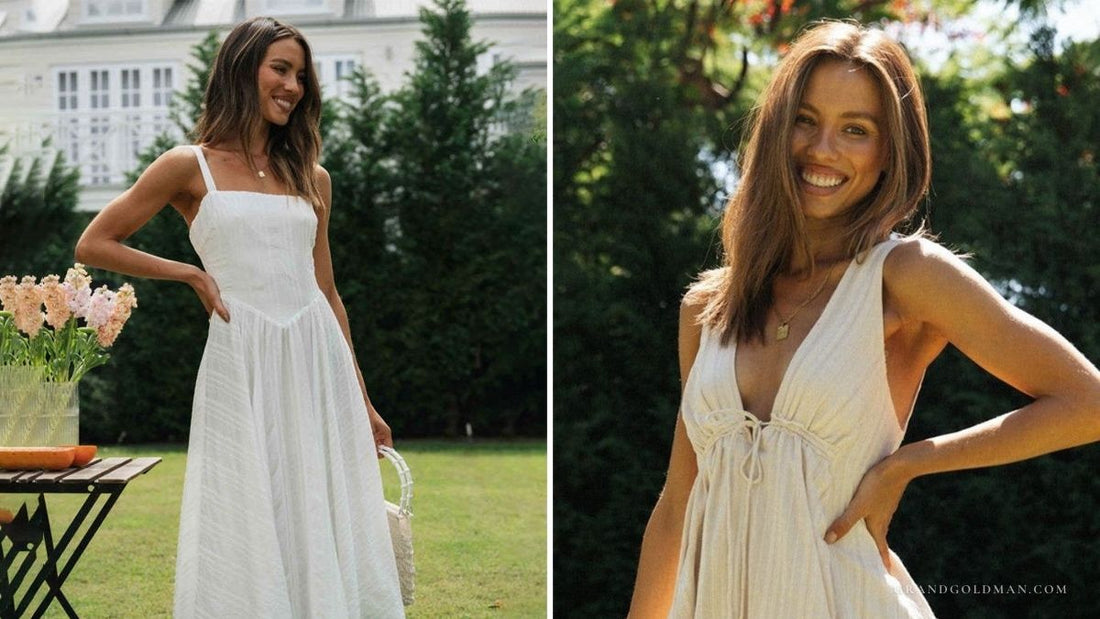 Cute Summer Dress Outfits Ideas for Women - Grand Goldman
