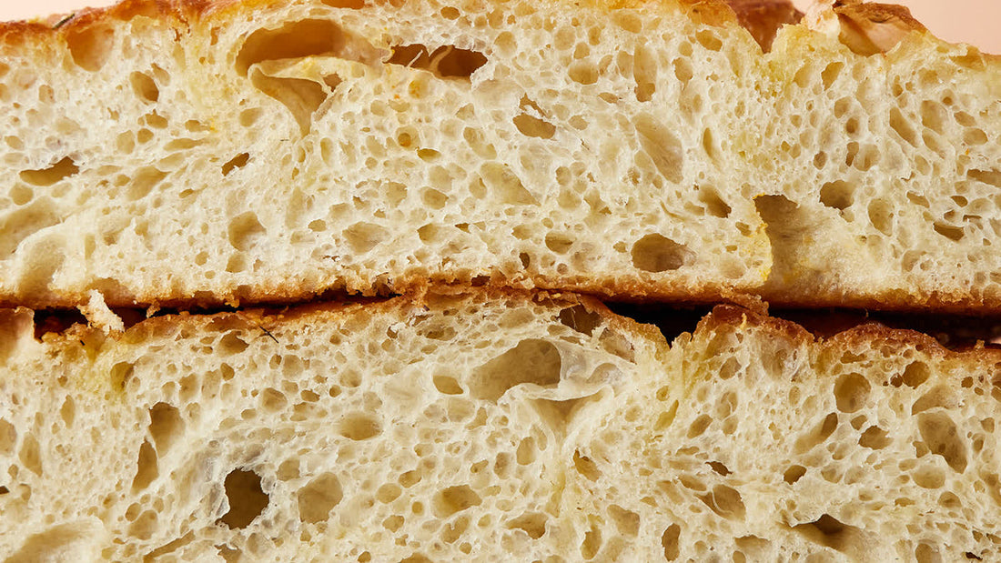 Easy no-knead focaccia