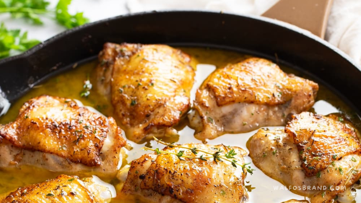 Homemade Chicken in Grandma’s Sauce Childhood Recipe 👵- WALFOSBRAND.COM