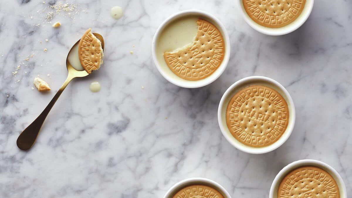 Homemade custard