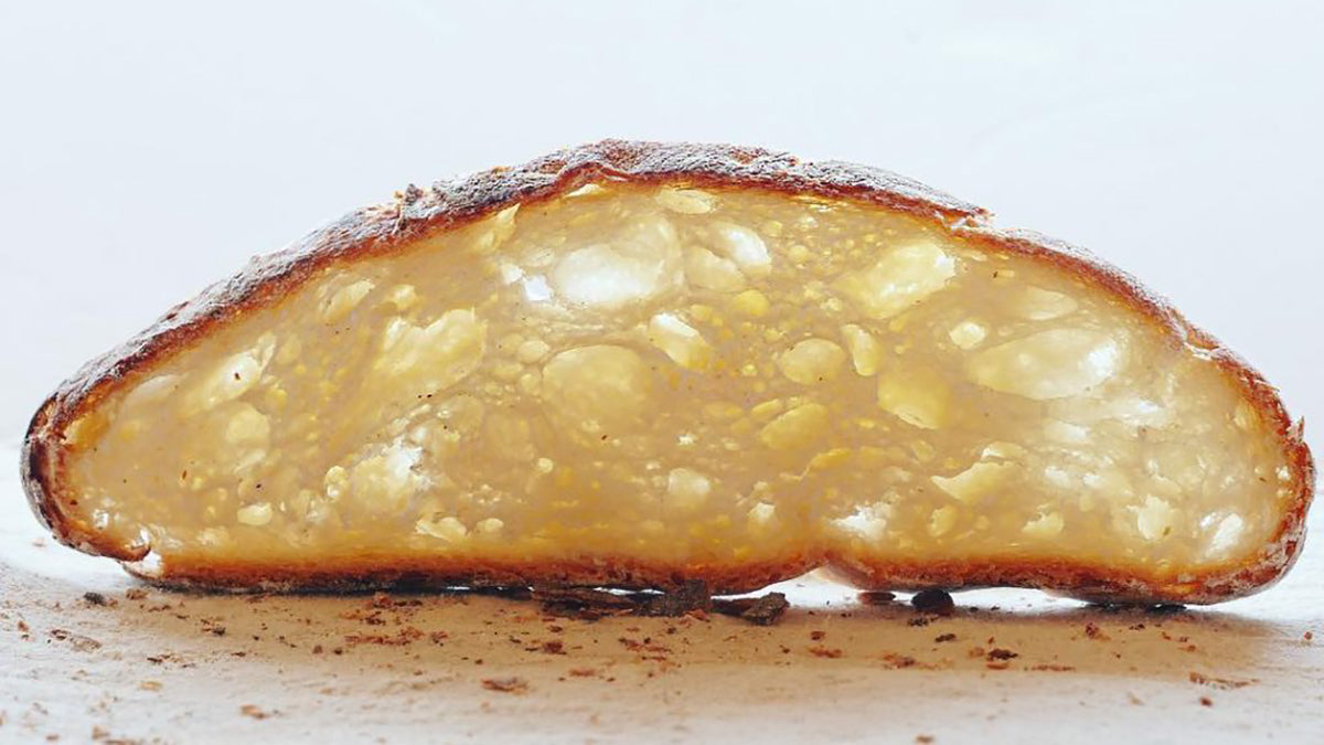 Homemade no-knead bread