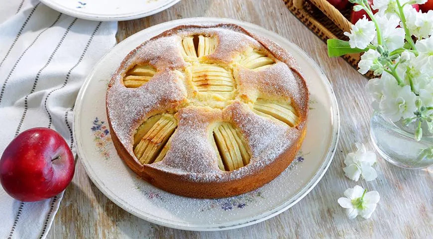 Fluffy Apple Pie (Pyshnyy Pirog s Yablokami) - Walfosbrand.com