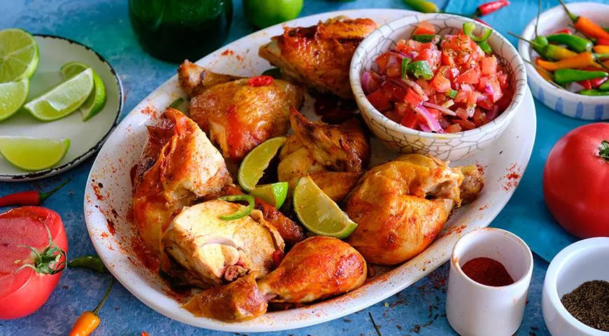 Mexican-Style Grilled Chicken with Fresh Salsa - Walfosbrand.com
