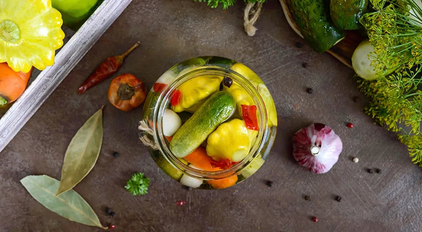 Fermented (Salted) Pattypan Squash - Walfosbrand.com
