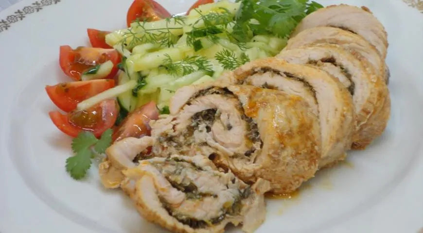 Herb-Crusted Baked Turkey Breast with Aromatic Marinade - Walfosbrand.com