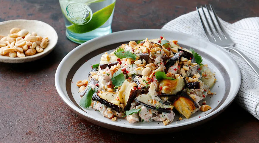 Middle Eastern-Style Chicken and Eggplant Appetizer - Walfosbrand.com