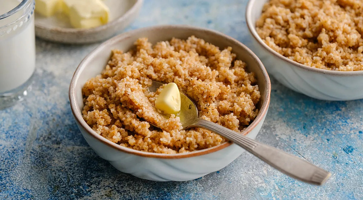 Fluffy Wheat Porridge on Water (Рассышчатая Пшеничная Каша) - Walfosbrand.com