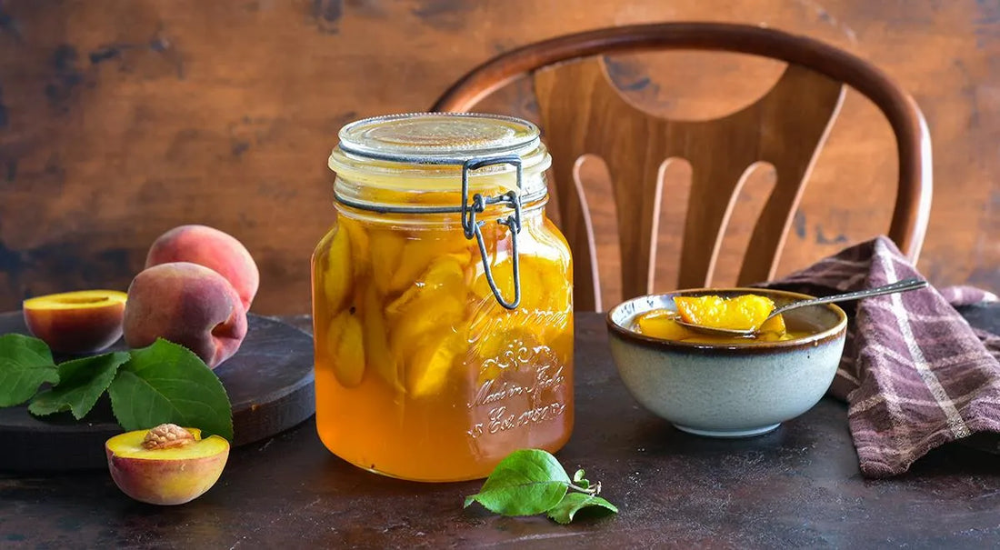 Peach Preserves with Sliced Fruit – A Classic Summer Delight - Walfosbrand.com
