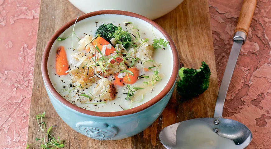 Cheese Soup with Vegetables - Walfosbrand.com