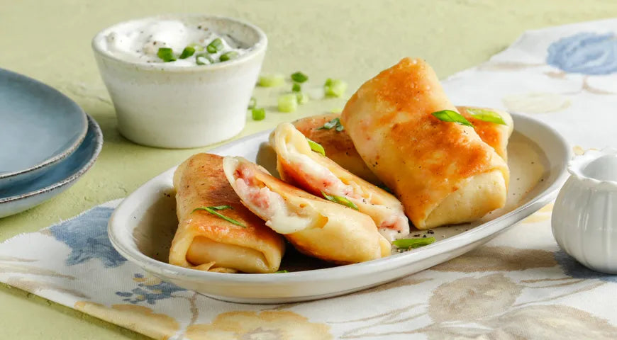 Ham and Cheese Stuffed Crepes - Walfosbrand.com