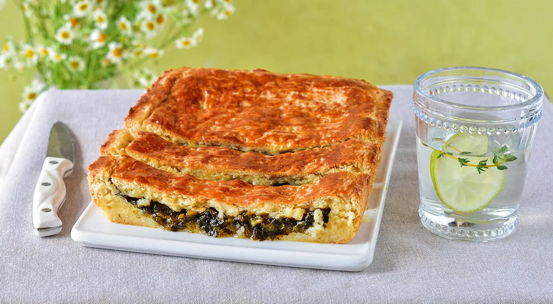 Sorrel and Kefir Pie (Pirog s Schavelem na Kefire) - Walfosbrand.com