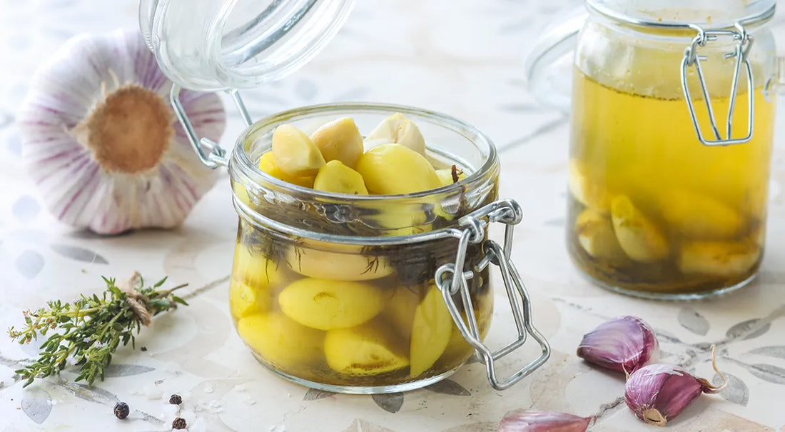 Pickled Garlic Cloves Without Sterilization (Marinated Garlic Cloves) - Walfosbrand.com