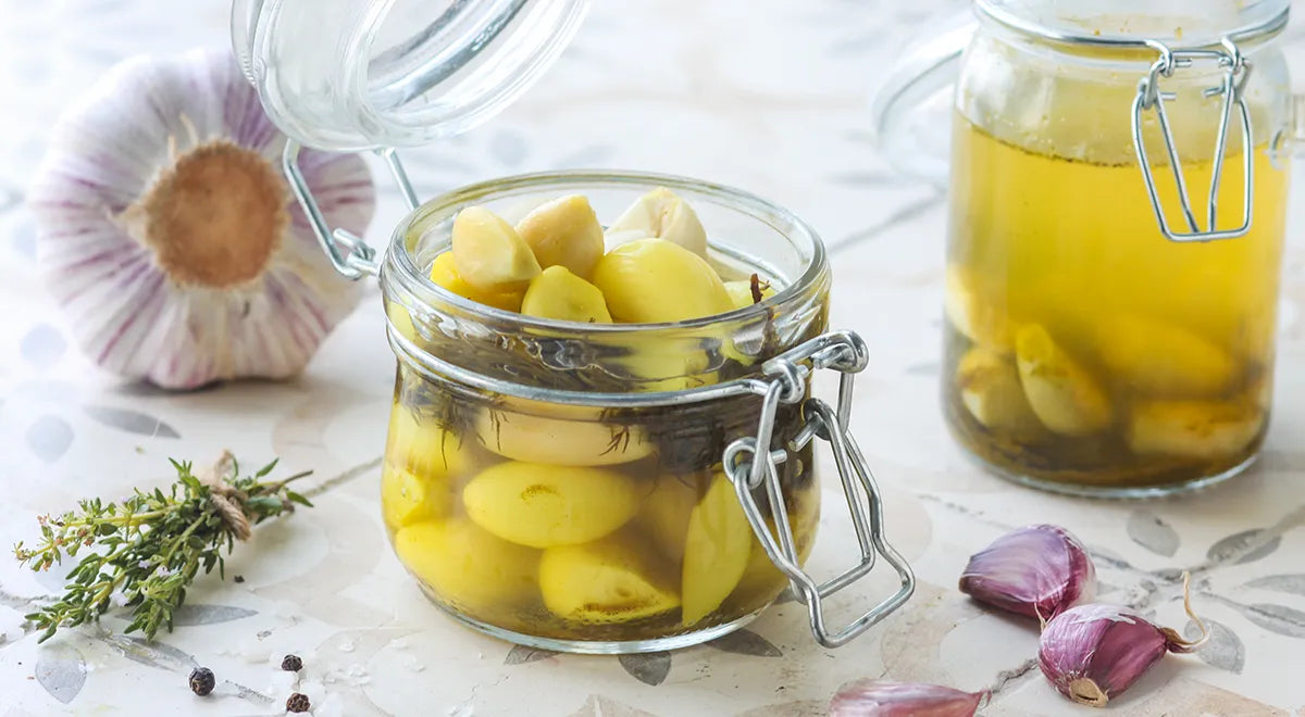 Pickled Garlic Cloves Without Sterilization (Marinated Garlic Cloves) - Walfosbrand.com
